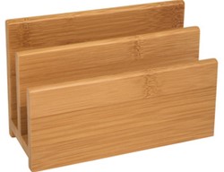 Envelopstandaard Wedo 2 vakken bamboe