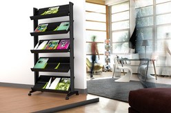 Folderstandaard Paperflow Uno 15xA4 zwart-3