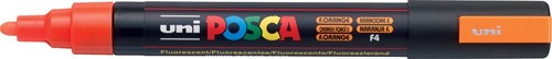 Verfstift Posca PC-5M 2,5mm fluor oranje