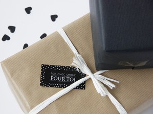 Inpakpapier Clairfontaine Kraft gestreept 60gr 100cmx50m op rol bruin-2