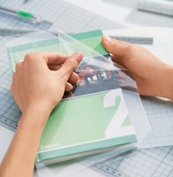 Kaftplastic Herma 7025 40cmx25m zelfklevend  transparant-2