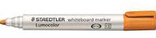Viltstift Staedtler 351 whiteboard rond oranje 2mm