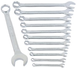 Steek-/ringsleutelset Brüder Mannesmann 12-delig