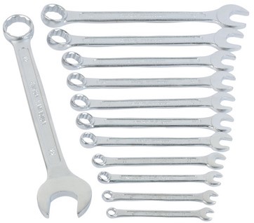 Steek-/ringsleutelset Brüder Mannesmann 12-delig