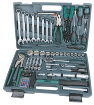 Steek-/ringsleutelset Brüder Mannesmann 99-delig in koffer