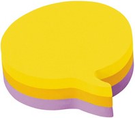 Memoblok 3M Post-it 2007A minikubus tekstballon 225vel