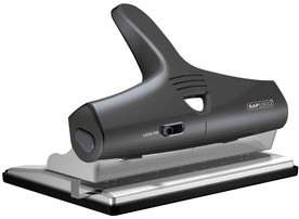 Perforator Rapesco 2/3/4-gaats 32vel zwart