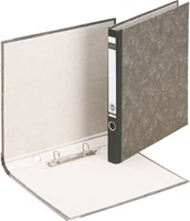 Ringband Leitz A4 2-rings D-mech 35mm karton gewolkt zwart-2