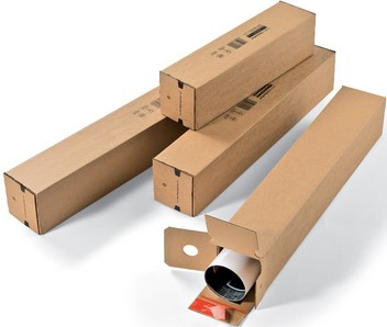 Verzendkoker ColomPac A2 455x115x115mm bruin