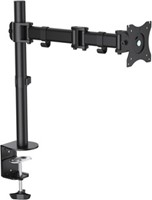 Monitorarm LogiLink enkel 13-27" met klem zwart