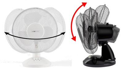 Tafelventilator Clatronic VL3602 Ø30cm wit-2