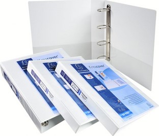 Panoramaringband Exacompta 51844 A4 Maxi 4D-rings 50mm wit