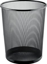 Papierbak Helit 'the circle network" 23liter perforatie zwart