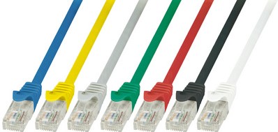 Kabel LogiLink CAT6 U/UTP 200cm zwart