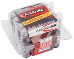 Batterij Ansmann AAA alkaline pak à 20 stuks