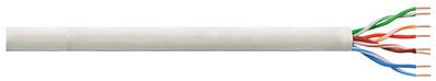 Kabel LogiLink CAT6 U/UTP 100m grijs