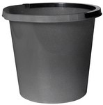 Emmer Plast Team Atlanta kunststof 10l zilver