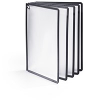 Infotas Durable 5590 sherpa tweezijdige opening A4 zwart-2