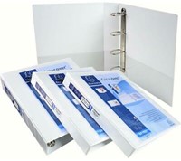 Presentatieringband Exacompta A4 4-rings D-mech 40mm wit-2