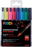 Verfstift Posca PC-1MR 0.7mm ass set à 8stuks