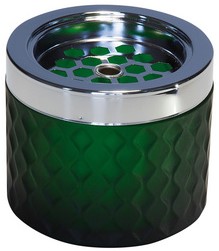 Asbak APS  rond 95mm groen