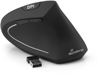 Ergonomische Muis MediaRange 6 knoppen draadloos rechts zwart-3