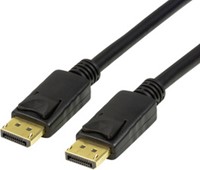 Kabel LogiLink Displayport 1.4 aansluitkabel - 200cm zwart