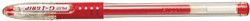 Gelschrijver PILOT G1 grip rood 0.32mm