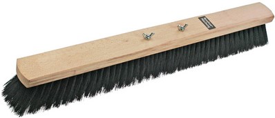 Zaalbezem Peggy Perfect hout 80cm zwart excl. houder + steel