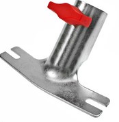 Steelhouder tbv zaalbezem Peggy Perfect metaal excl. steel