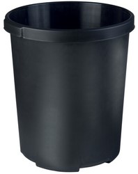 Papierbak Han Klassik XXL 50 liter met griprand zwart