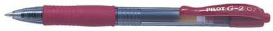 Gelschrijver Pilot G2 0.4mm bordeaux