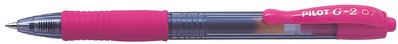 Gelschrijver Pilot G2 0.4mm roze