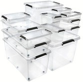 Opbergbox Keeper Lara 4,5 liter transparant-3