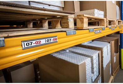 C-profiel Durable 200x20mm magnetisch met afdekvenster p/50 stuks-2