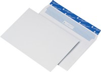 Envelop MAILmedia Cygnus excellence bank C5 162x229mm zelfklevend met strip wit-2