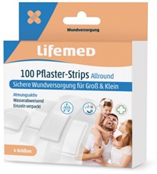 Pleister Lifemed Allround 100stuks assorti
