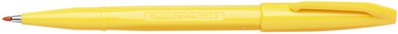 Fineliner Pentel Signpen S520 geel 0.8mm