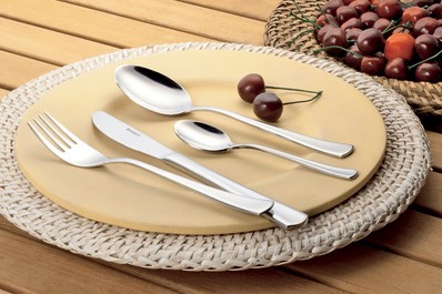 Bestekset Esmeyer Stockholm edelstaal 24 delig