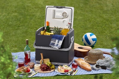 Koelbox AEG KK28 12V & 230V 28 liter zwart-2