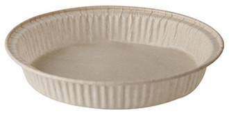 Bakvorm STARPAK Pure 138mm rond wit 50 stuks