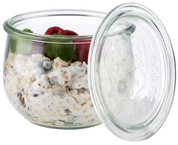 Weckpot APS Tulp glas met deksel 580ml 6 stuks-2