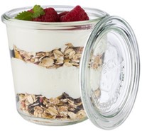 Weckpot APS glas met deksel 80ml 12 stuks-2