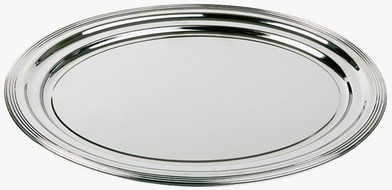 Buffetschaal APS classic ovaal 460x340mm verchroomd