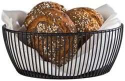 Broodschaal APS Svart ovaal 200x150mm zwart