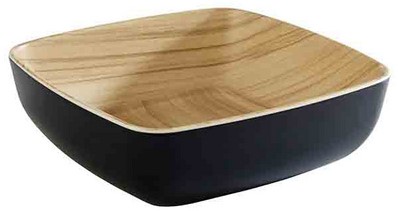 Schaal APS Frida vierkant 0,85l zwart-2