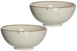 Kom R&B Xico rond creme 2 stuks