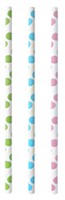 Rietje Dots 200mm papier assorti 25 stuks