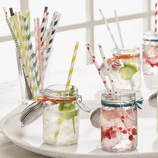 Rietje Dots 200mm papier assorti 25 stuks-2