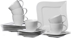 Serviesset R&B Melodie wit 18-delig